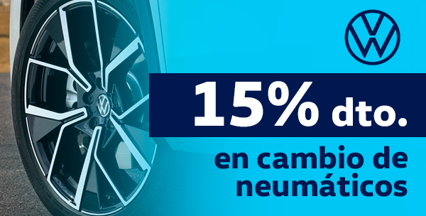 Cambio de neumáticos con un 15% Dcto. en todas las medidas y marcas Y REGALO DE CHEQUES DE TALLER