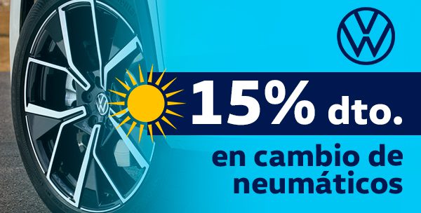 Cambio de neumáticos con un 15% Dcto. en todas las medidas y marcas Y REGALO DE CHEQUES DE TALLER
